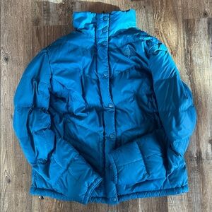 The North Face Blue Puffer Jacket